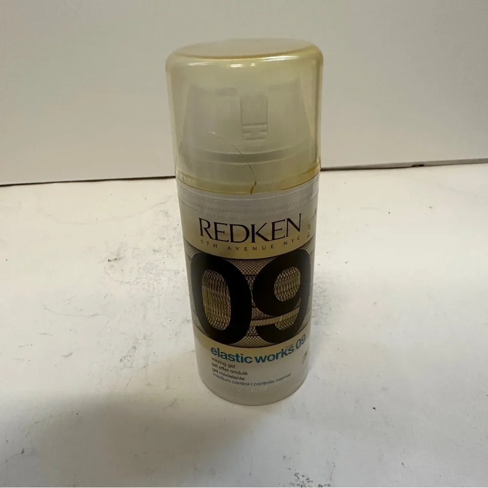 Redken Elastic Works 09 Waving Styling Gel 3.4 OZ HTF